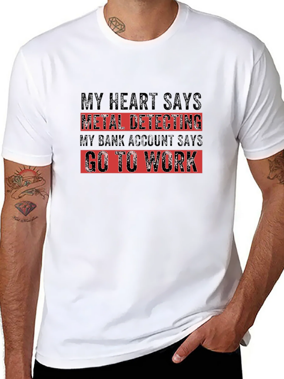 Metal Detecting Graphic T-Shirt product image 7