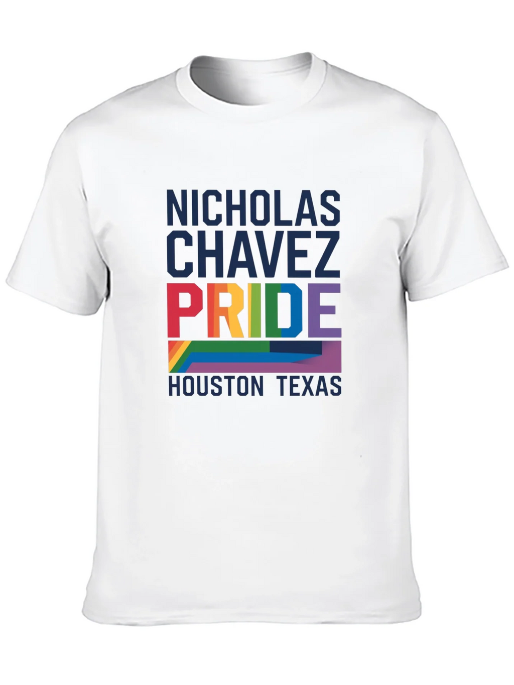 Nicholas Chavez Pride Houston Texas T-Shirt product image 9