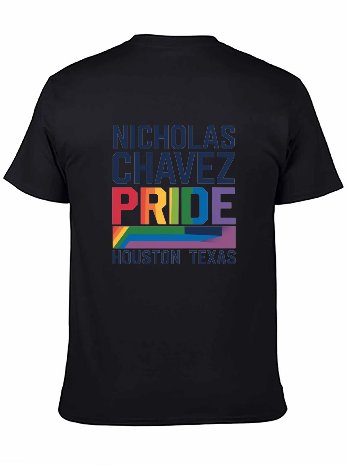Nicholas Chavez Pride Houston Texas T-Shirt product image 4
