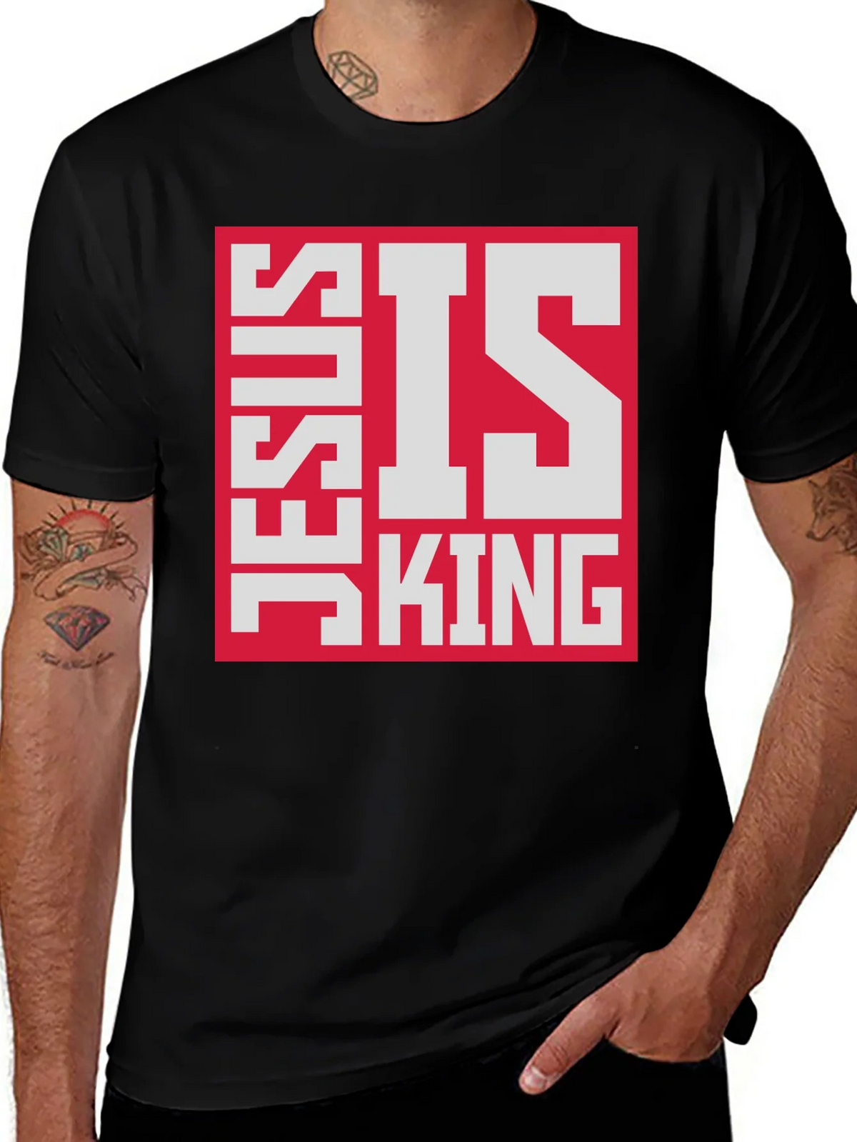 Jesus is King Graphic T-Shirt product image 1