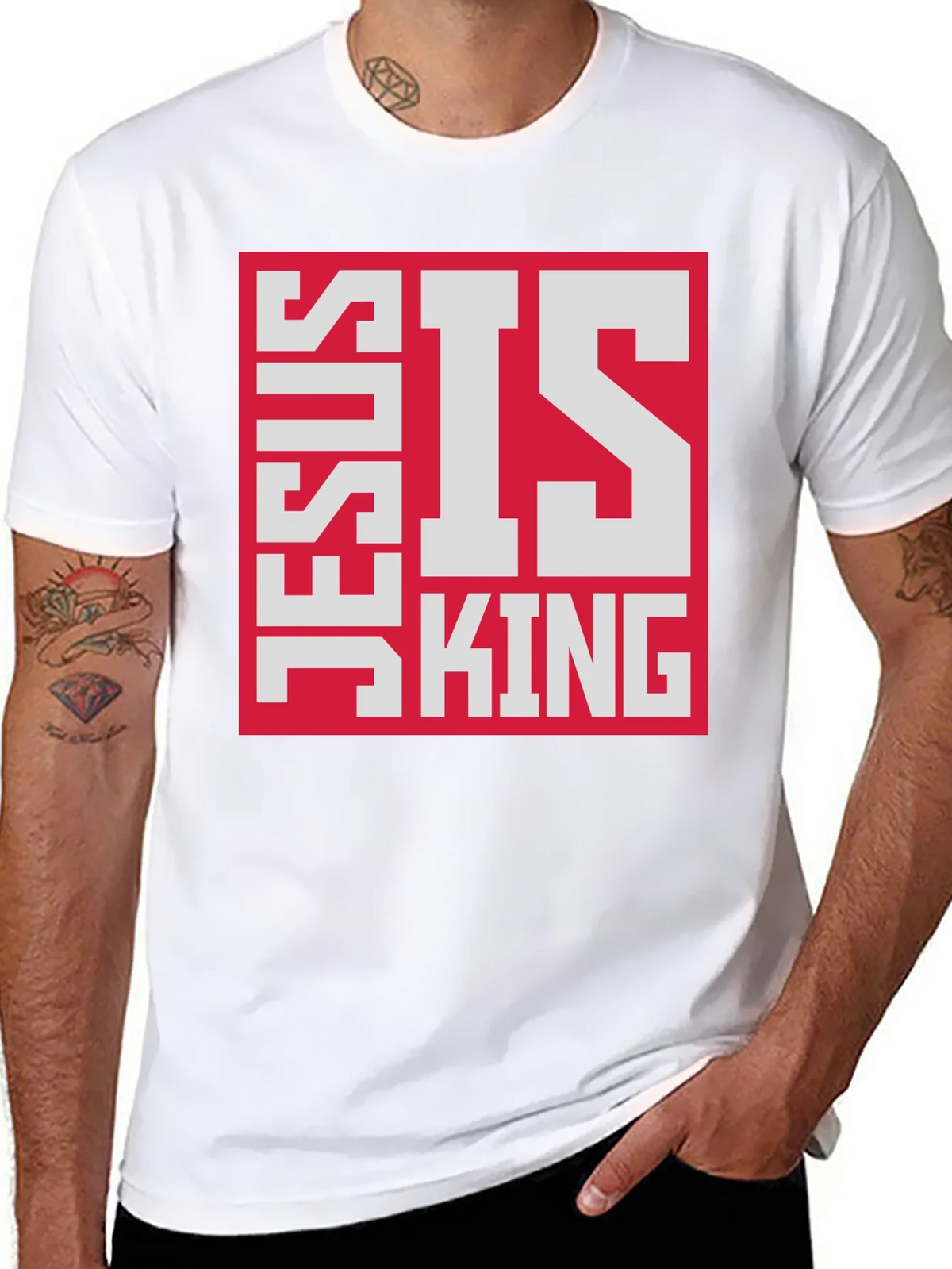 Jesus is King Graphic T-Shirt product image 7