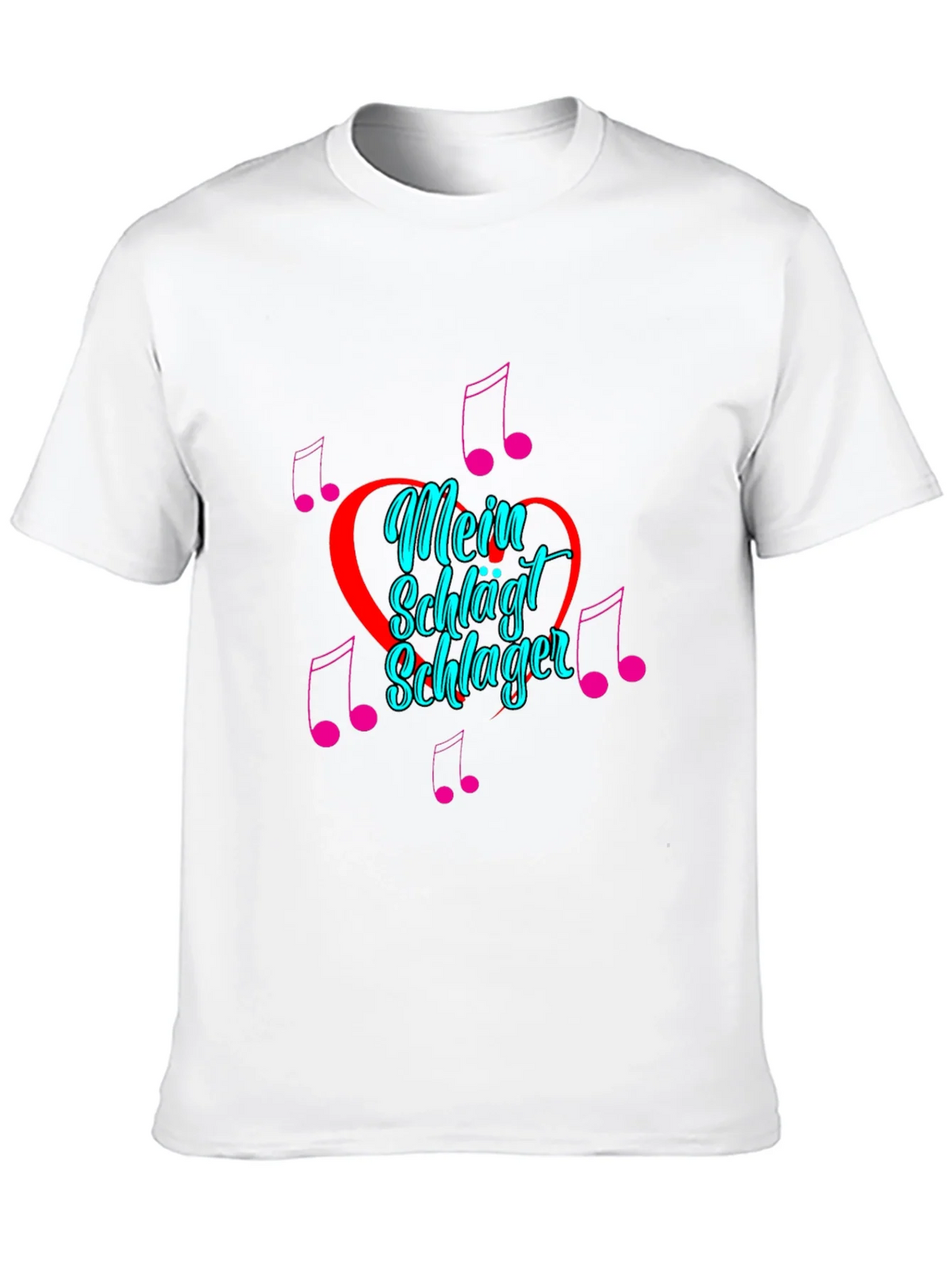 Mein Schlager Heartbeat Graphic Tee - Black product image 9