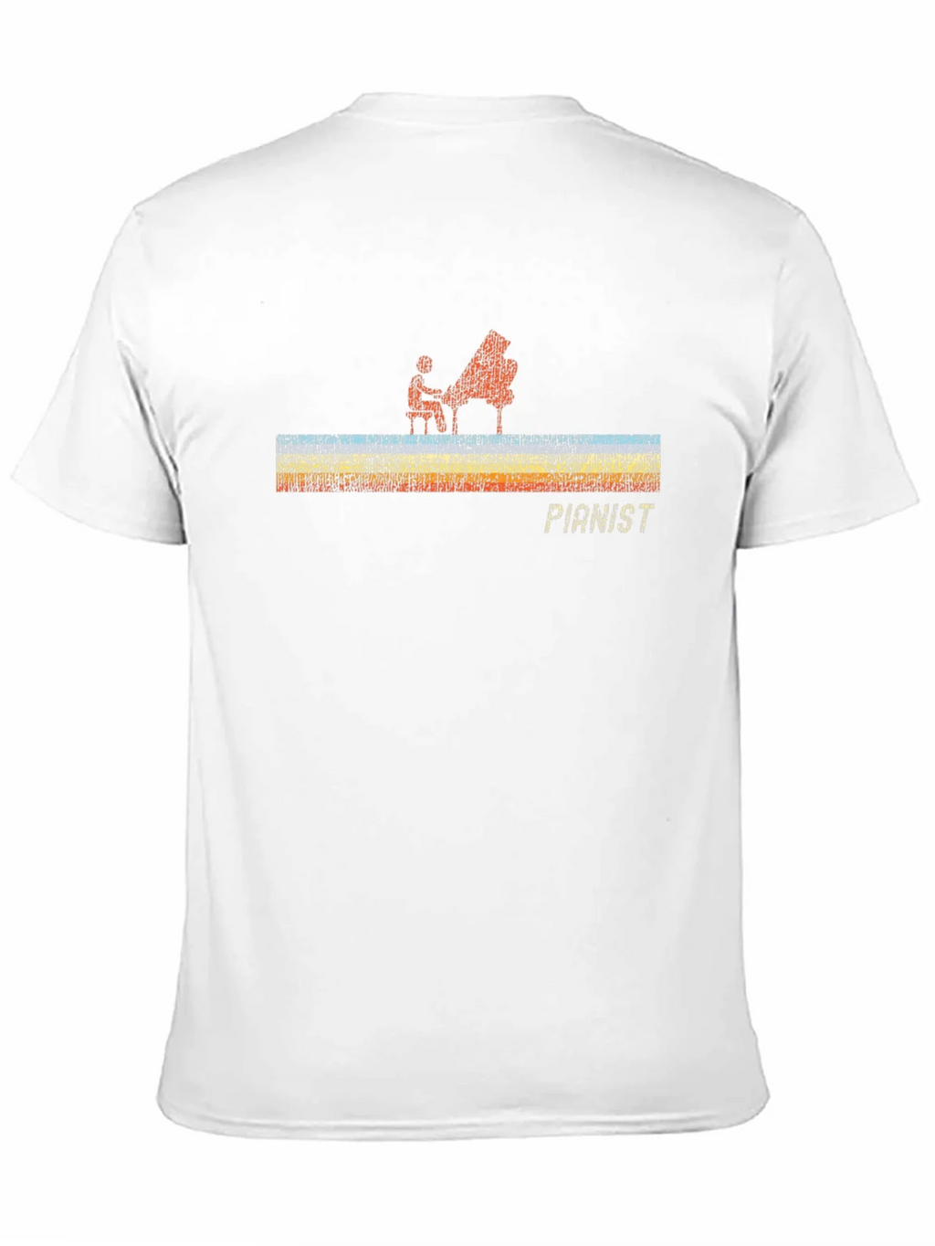 Pianist Graphic Black T-Shirt product image 10