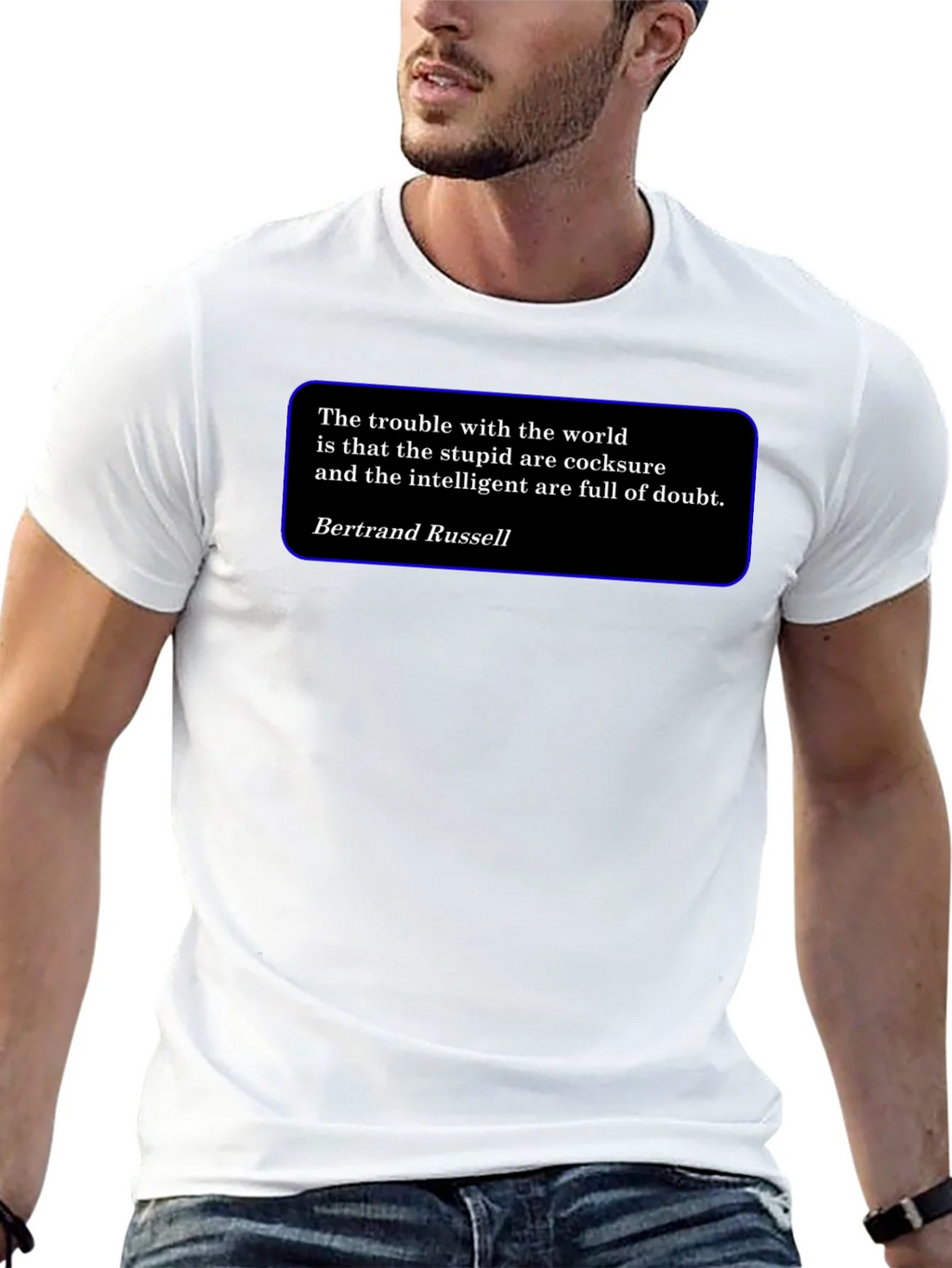 Intellectual T-Shirt - Bertrand Russell Quote product image 11