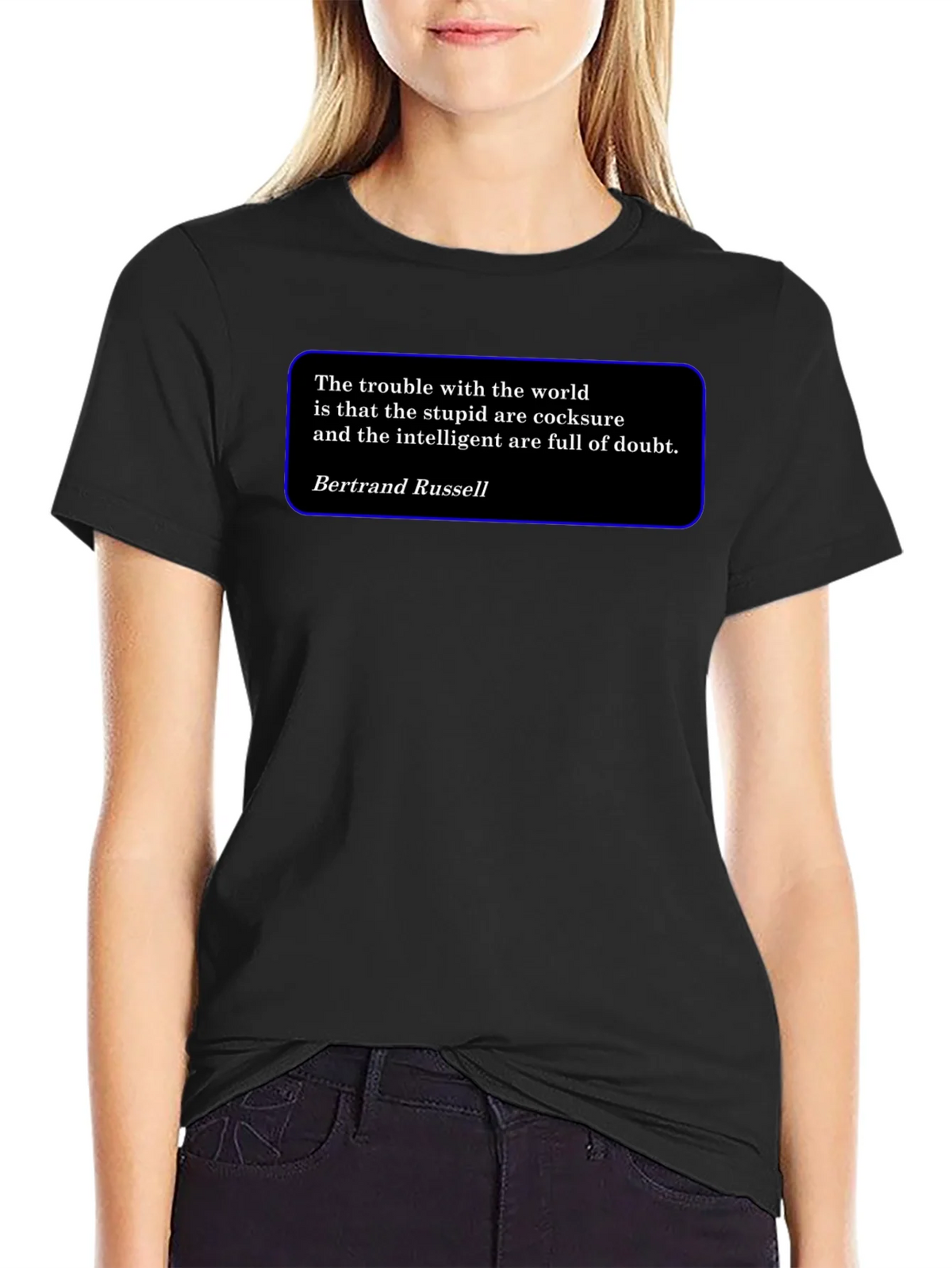 Intellectual T-Shirt - Bertrand Russell Quote product image 2