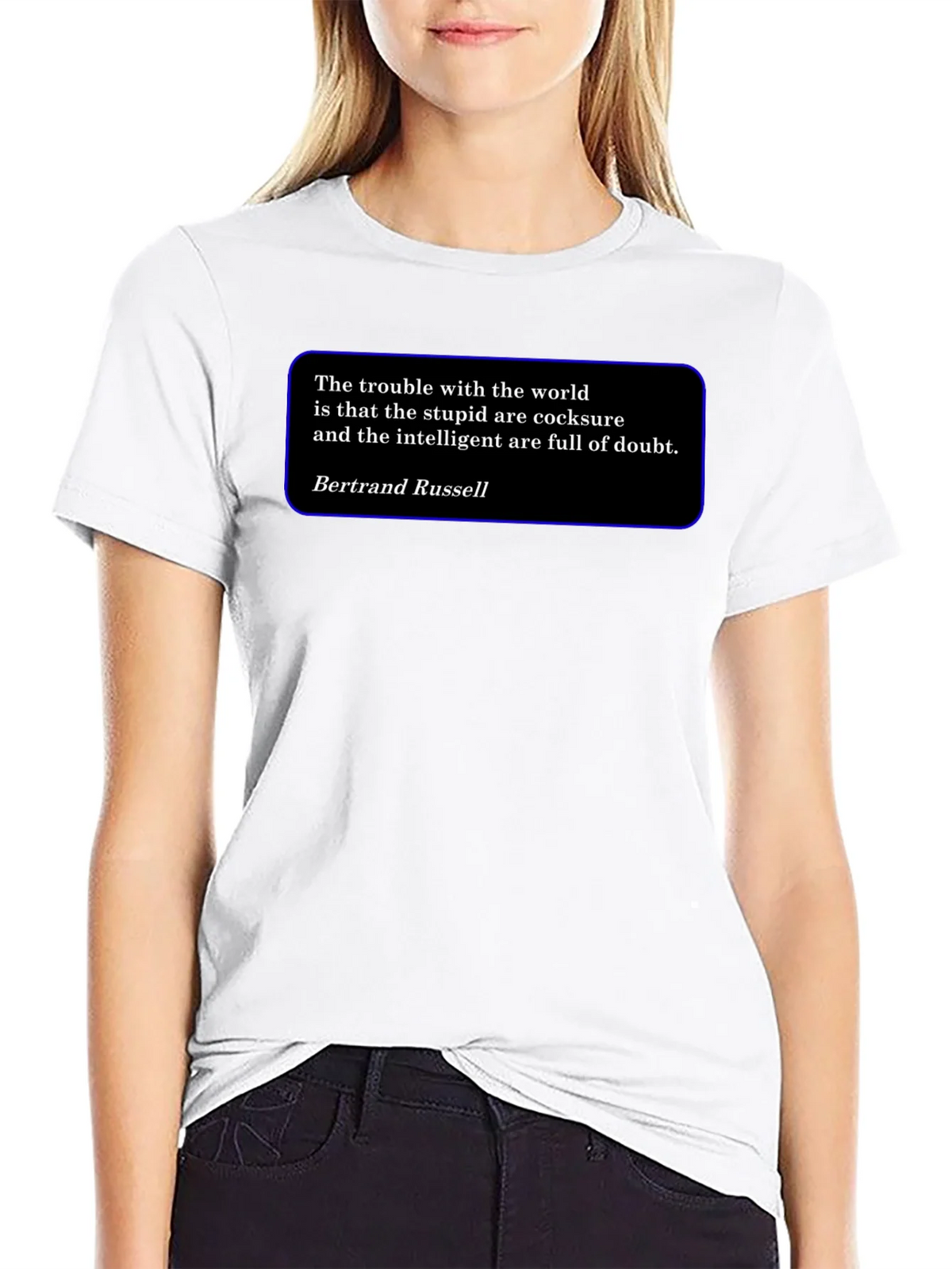 Intellectual T-Shirt - Bertrand Russell Quote product image 7