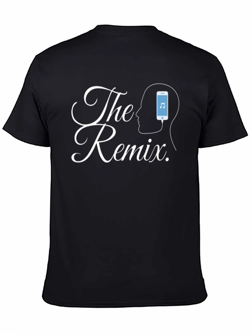 The Remix Graphic Tee - Black Casual T-Shirt product image 4