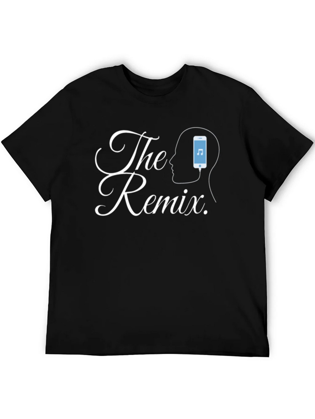 The Remix Graphic Tee - Black Casual T-Shirt product image 5