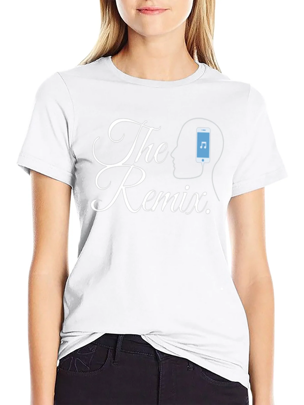 The Remix Graphic Tee - Black Casual T-Shirt product image 7