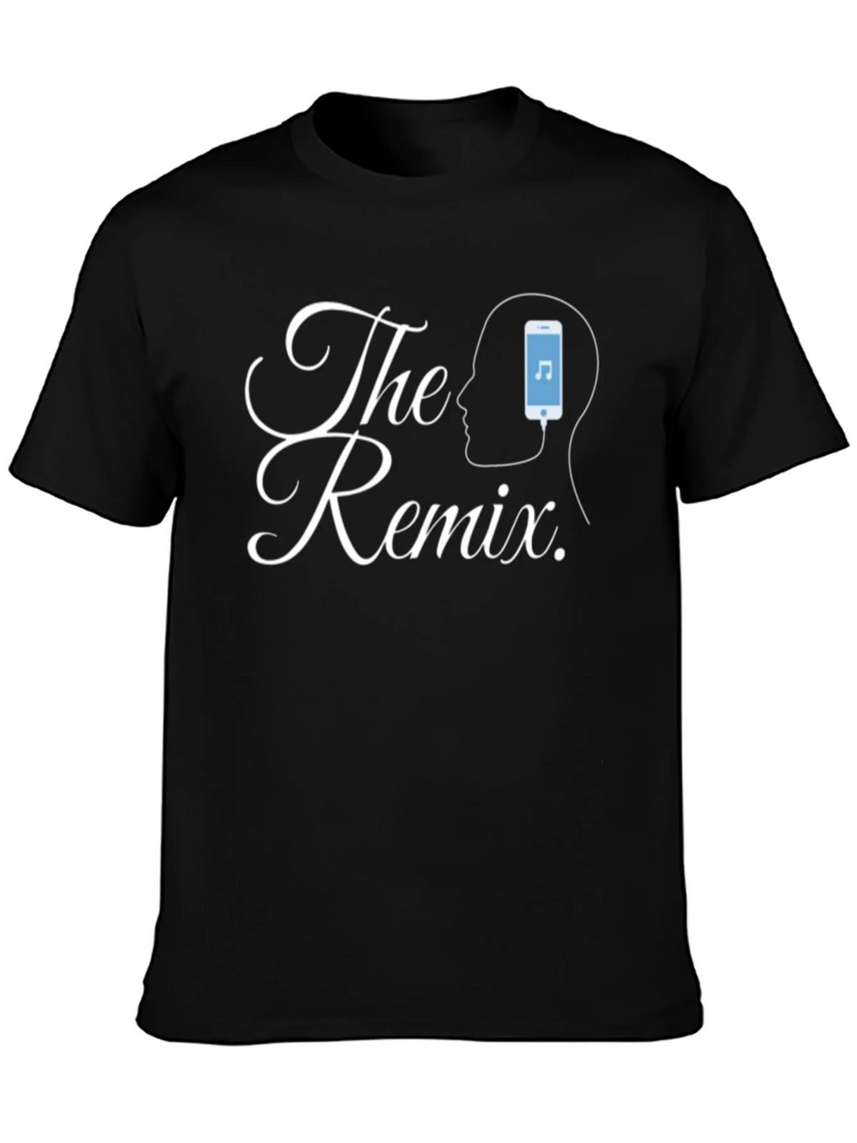 The Remix Graphic Tee - Black Casual T-Shirt product image 3