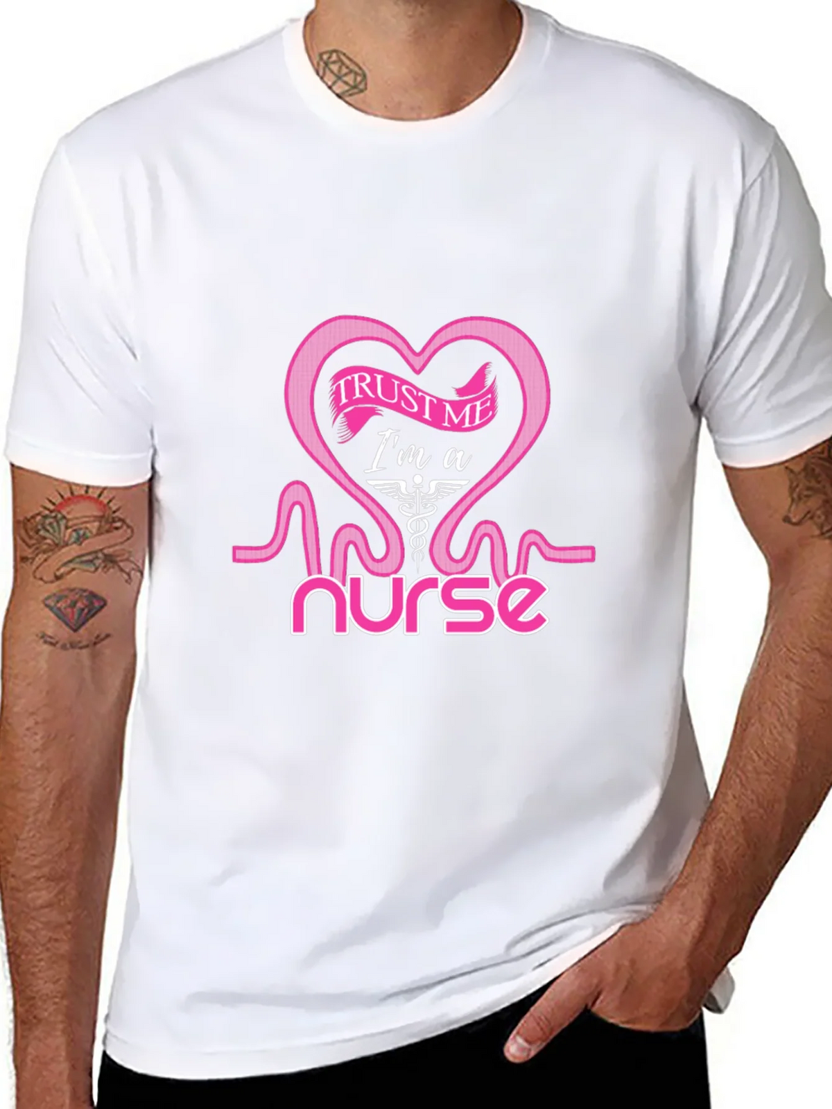 Trust Me Im A Nurse Graphic Tee product image 4