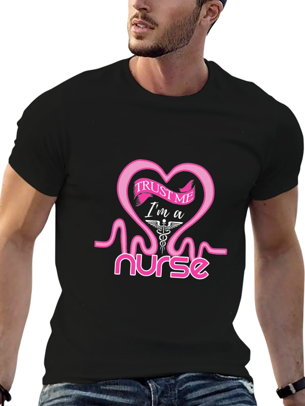 Trust Me Im A Nurse Graphic Tee product image 3