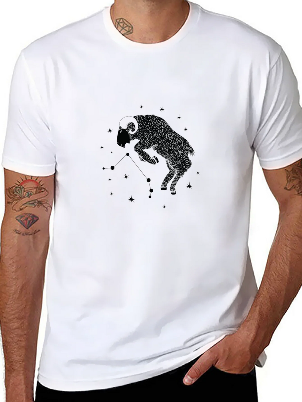 Aries Zodiac Graphic T-Shirt - Stylish Astrology Tee product image 7