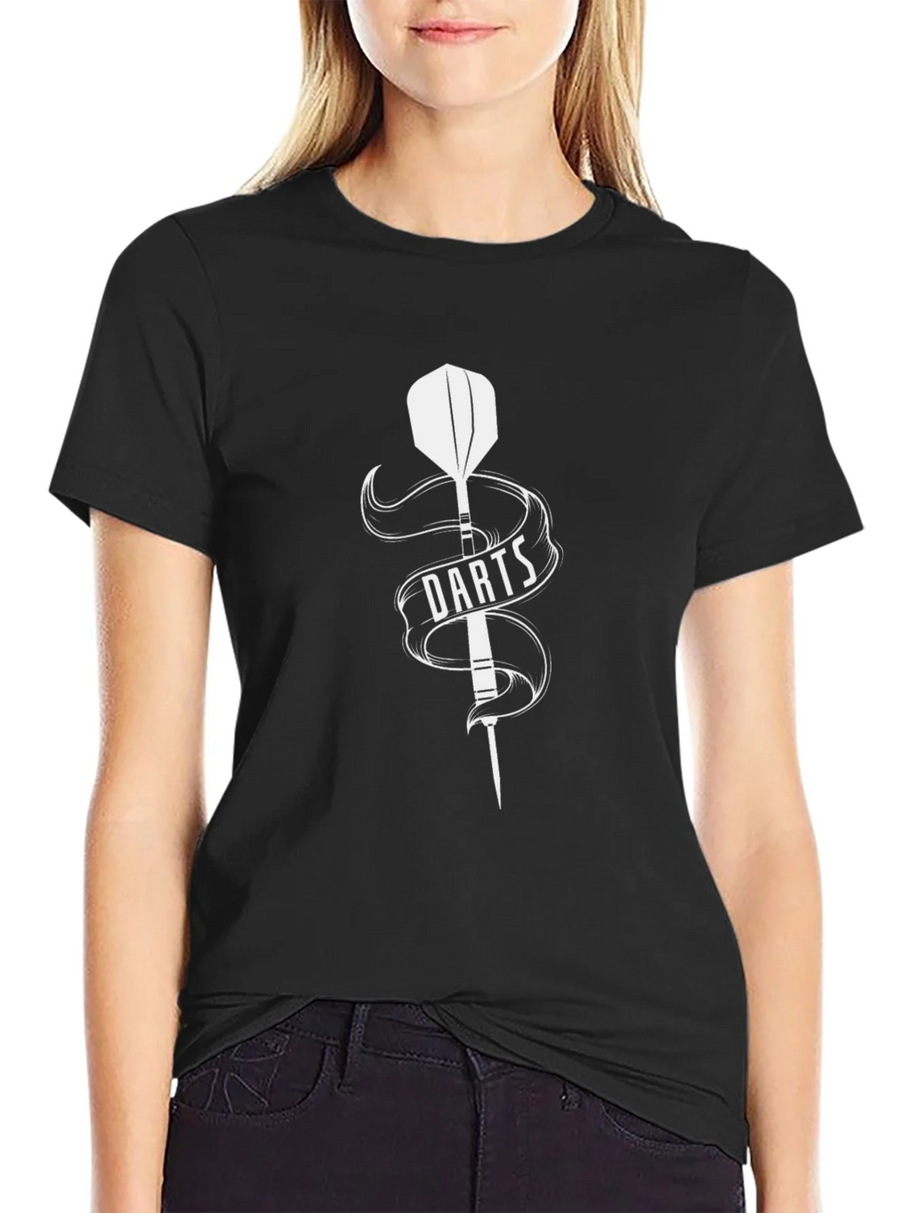 Darts Graphic T-Shirt - Dart Thrower Design product image 2