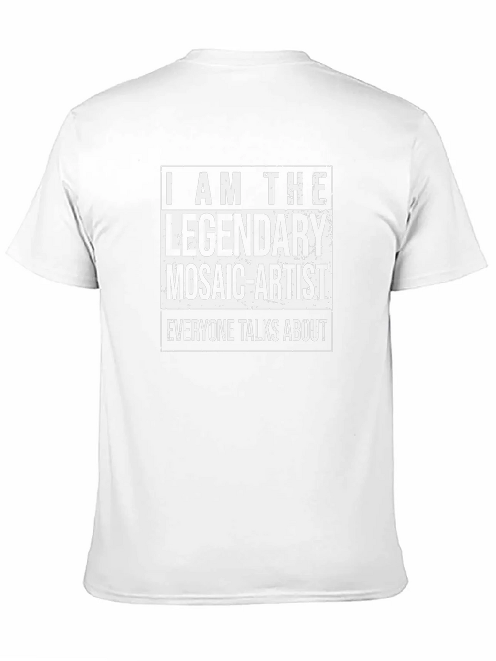 Legendary Mosaic Artist T-Shirt - Black product image 10