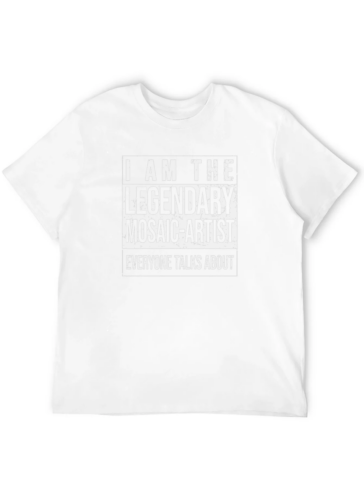 Legendary Mosaic Artist T-Shirt - Black product image 11