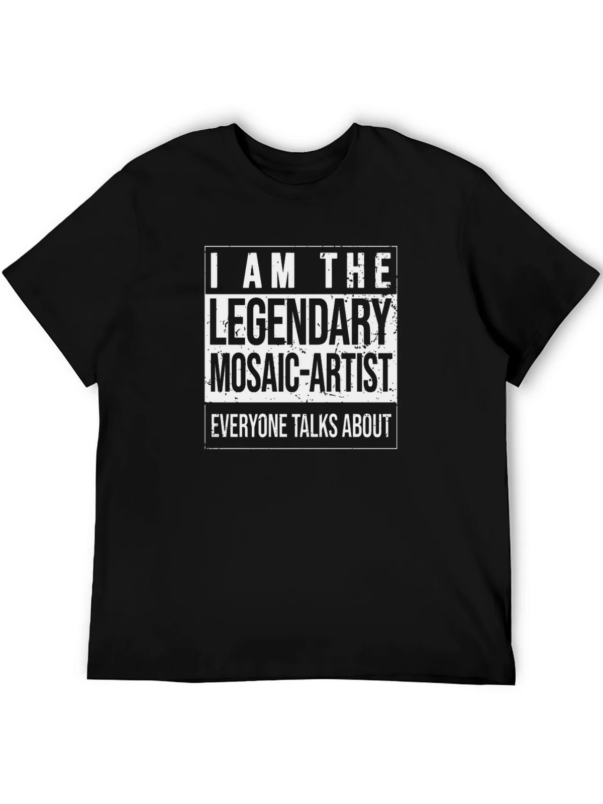 Legendary Mosaic Artist T-Shirt - Black product image 5