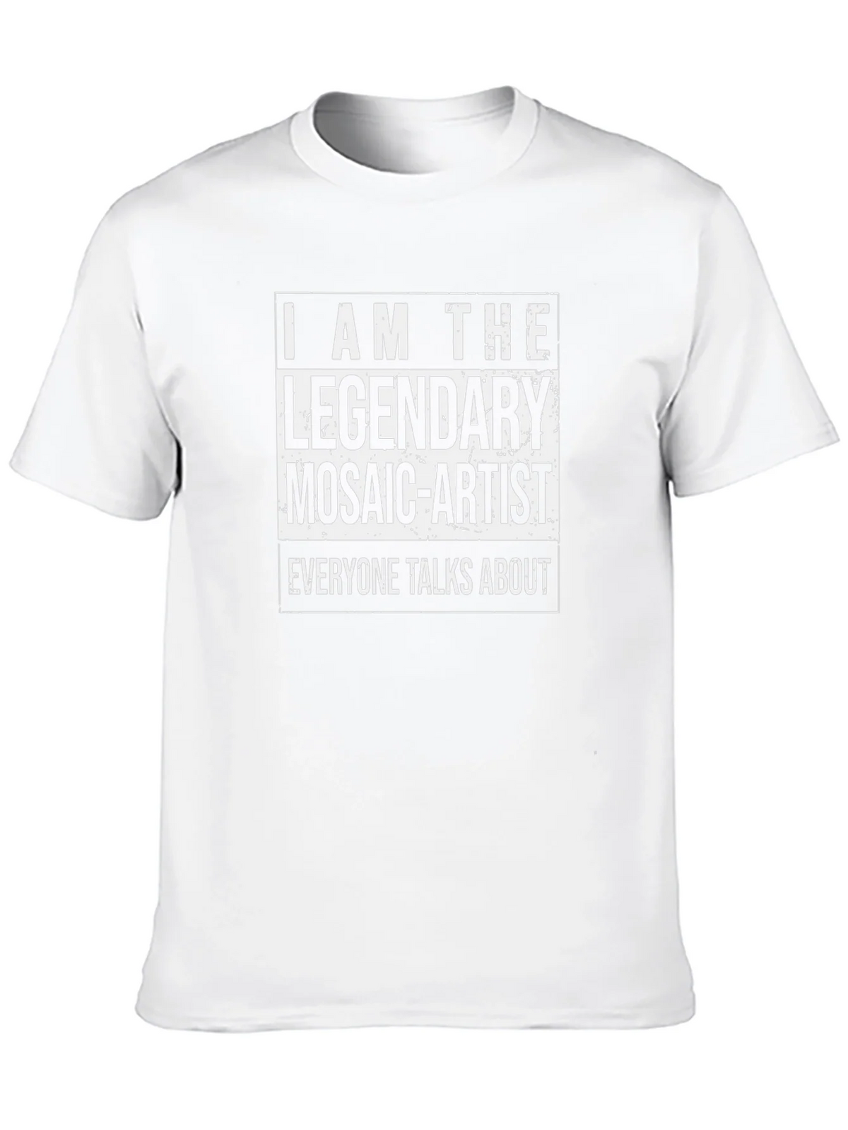 Legendary Mosaic Artist T-Shirt - Black product image 9