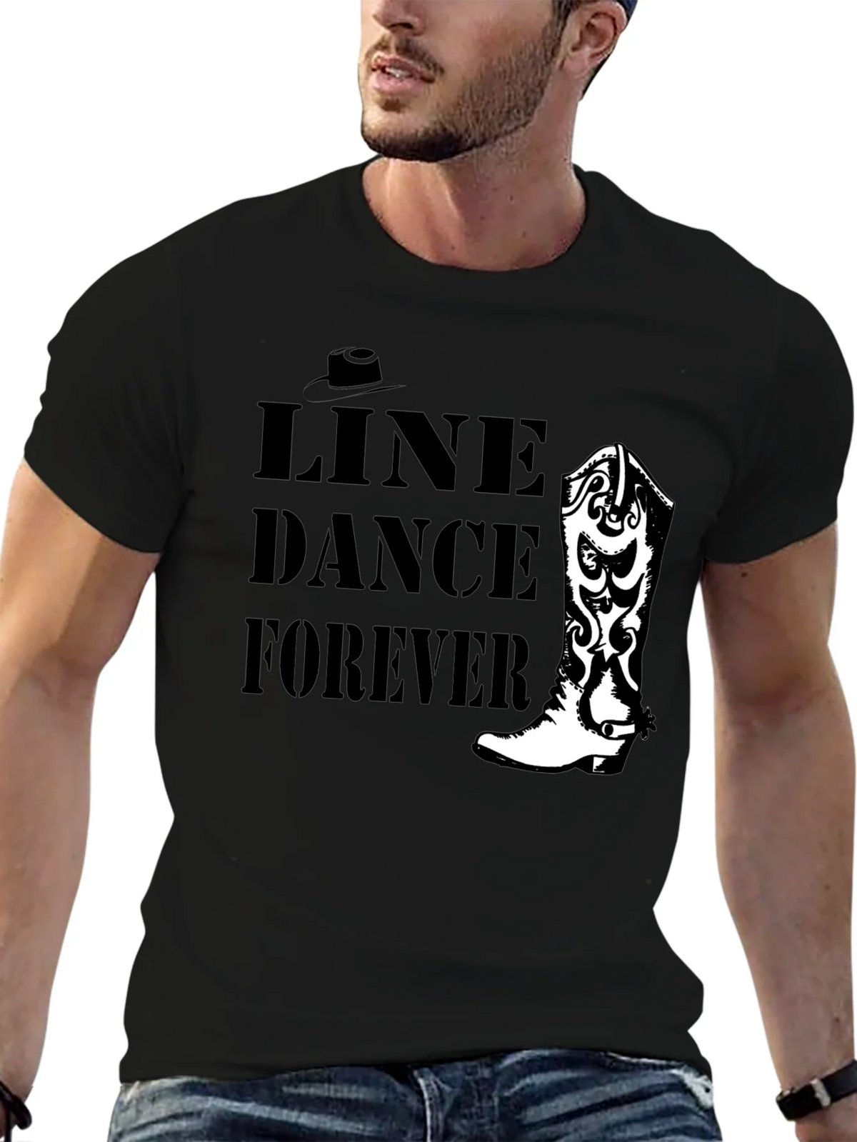 Line Dance Forever Tee - Cowboy Boot Design product image 6