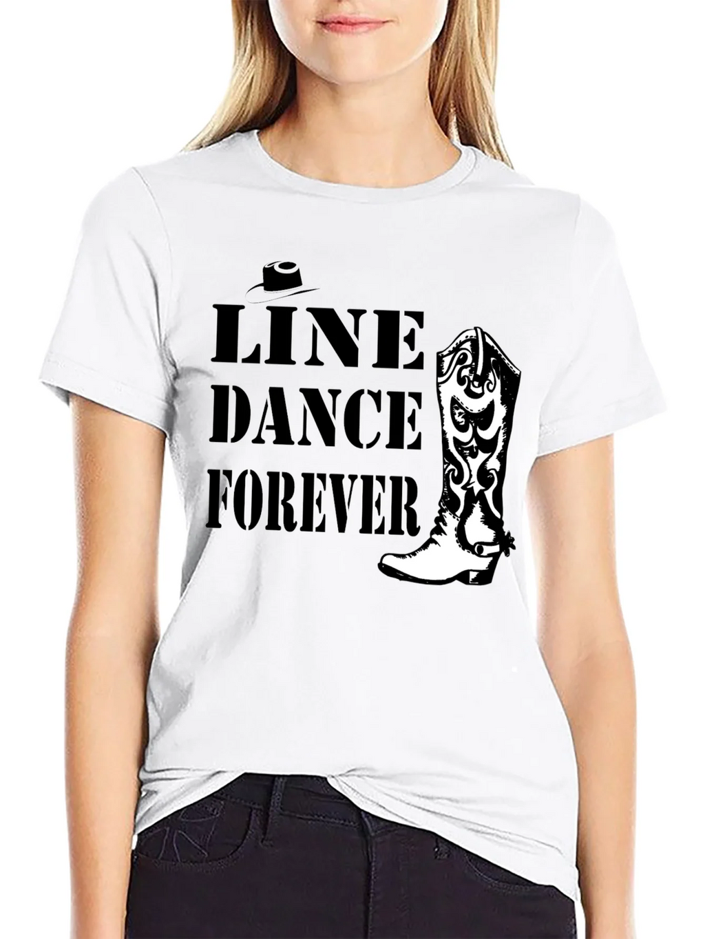 Line Dance Forever Tee - Cowboy Boot Design product image 8
