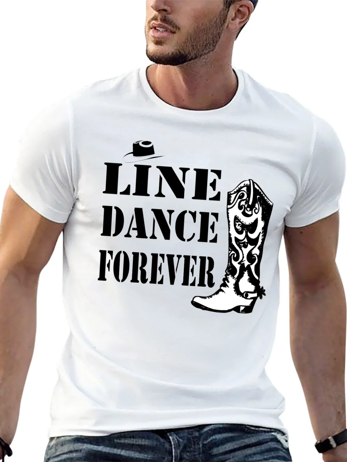 Line Dance Forever Tee - Cowboy Boot Design product image 12