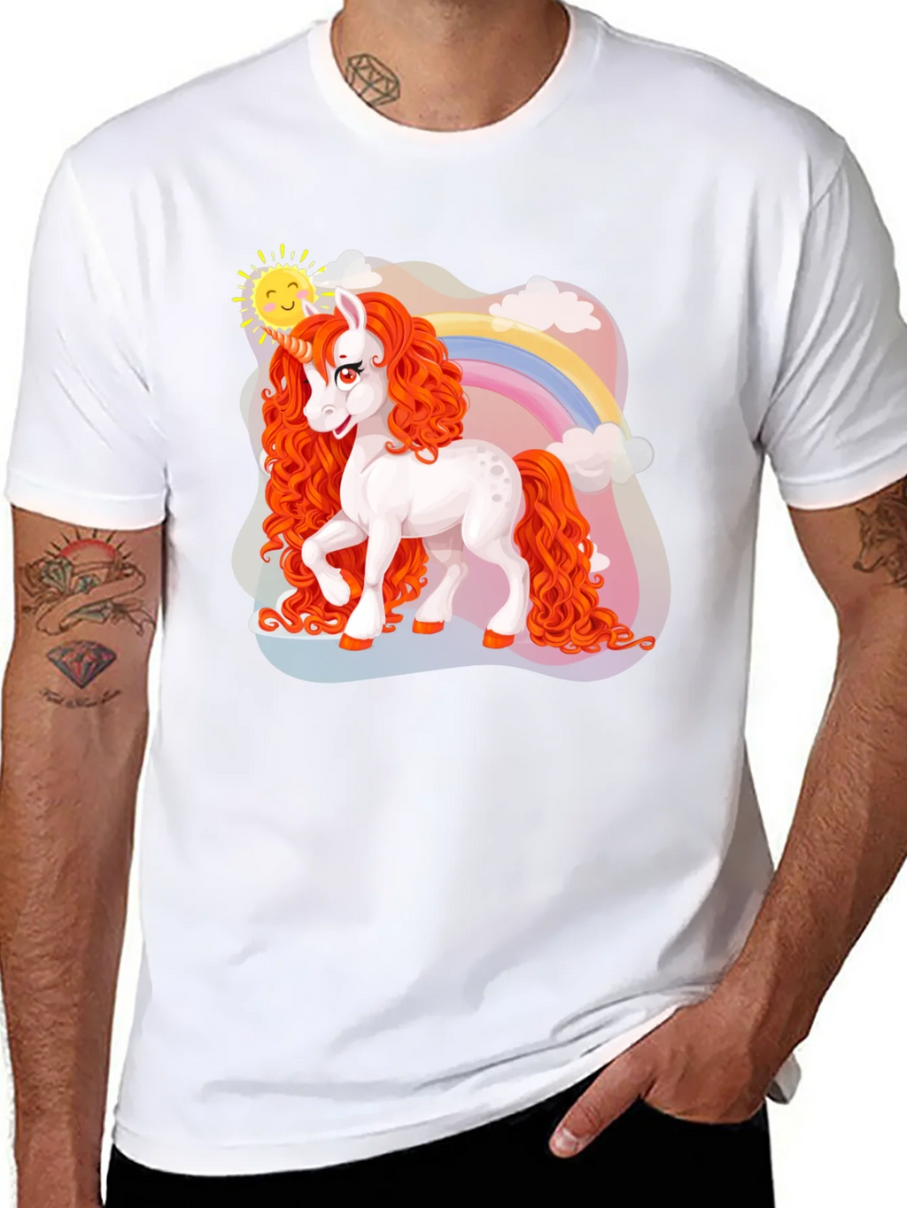 Unicorn Rainbow T-Shirt - Magical Graphic Tee product image 7