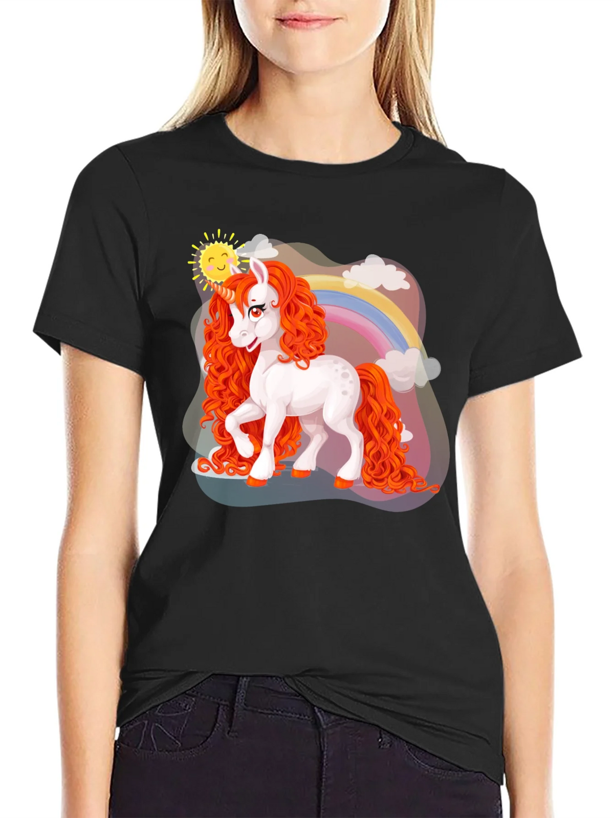Unicorn Rainbow T-Shirt - Magical Graphic Tee product image 2