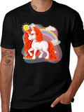 Unicorn Rainbow T-Shirt - Magical Graphic Tee product image 1