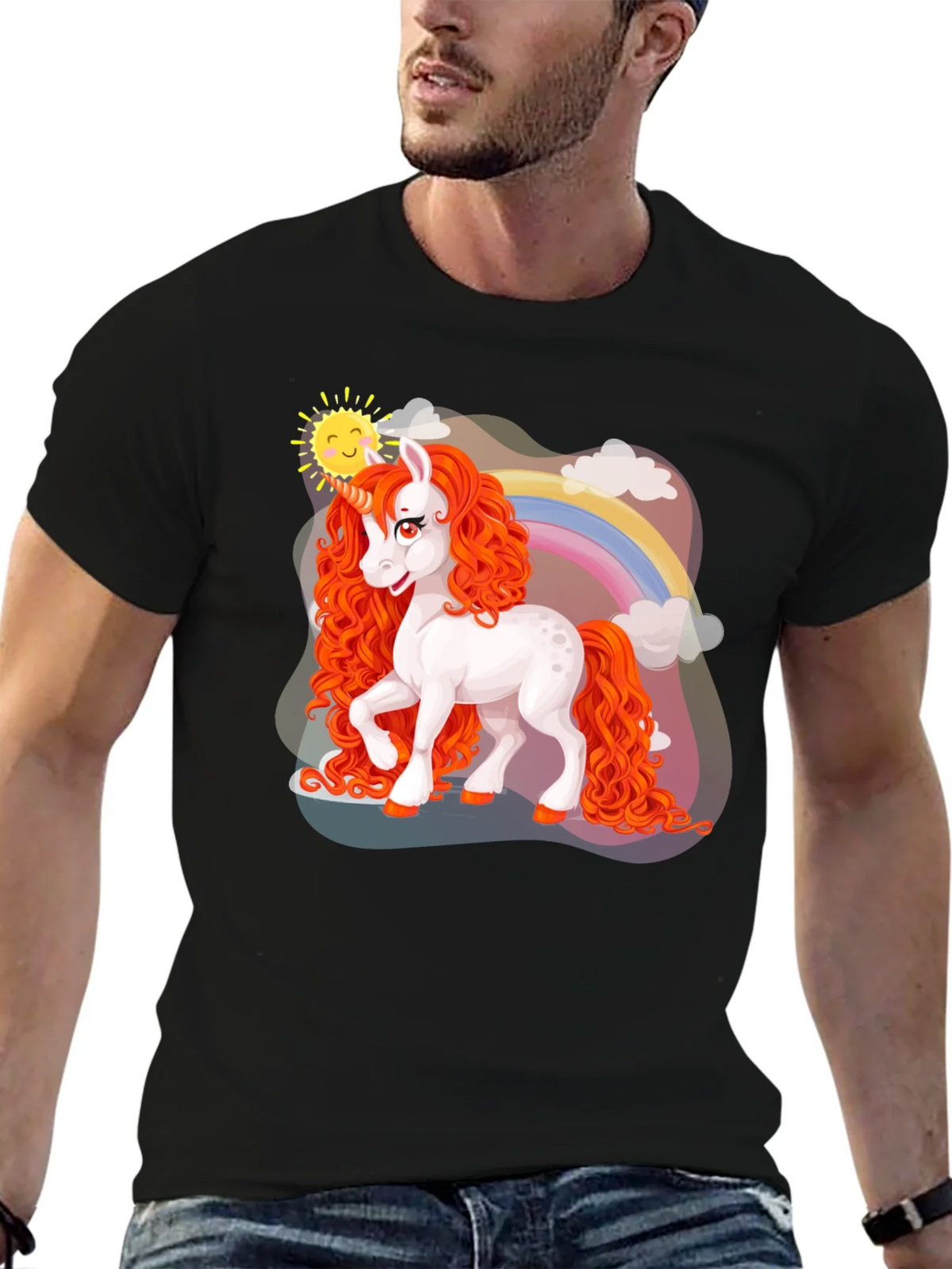 Unicorn Rainbow T-Shirt - Magical Graphic Tee product image 6