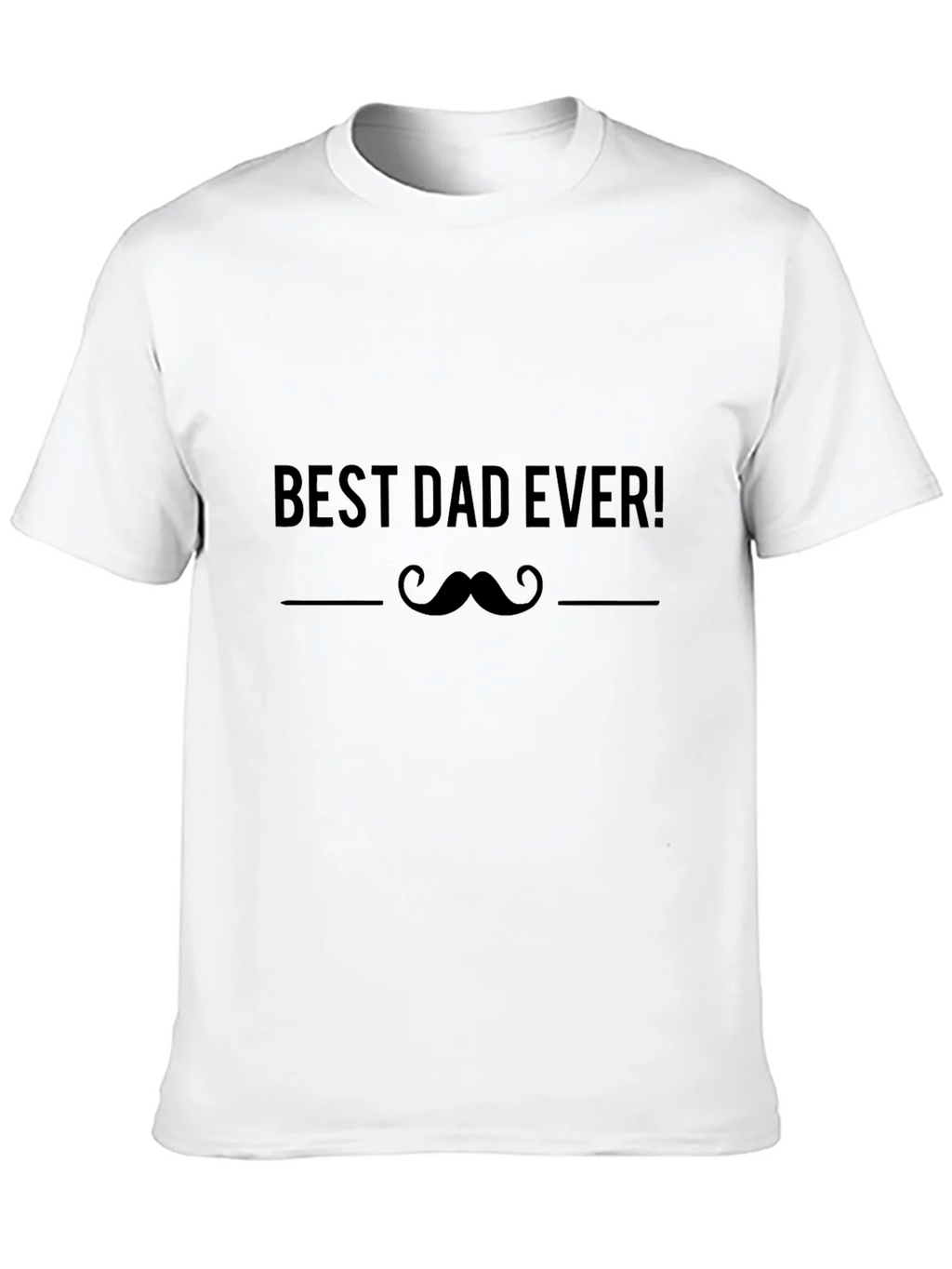 Best Dad Ever Black T-Shirt product image 9