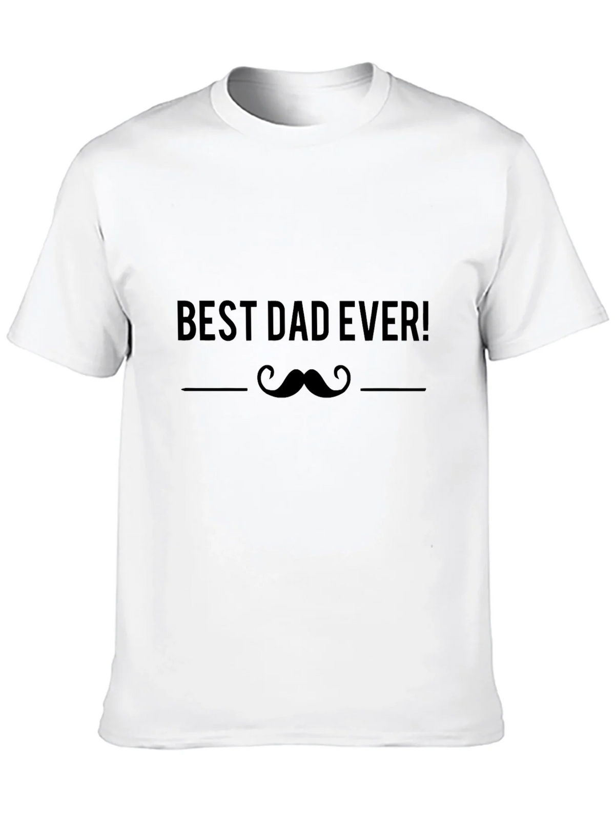 Best Dad Ever Black T-Shirt product image 9