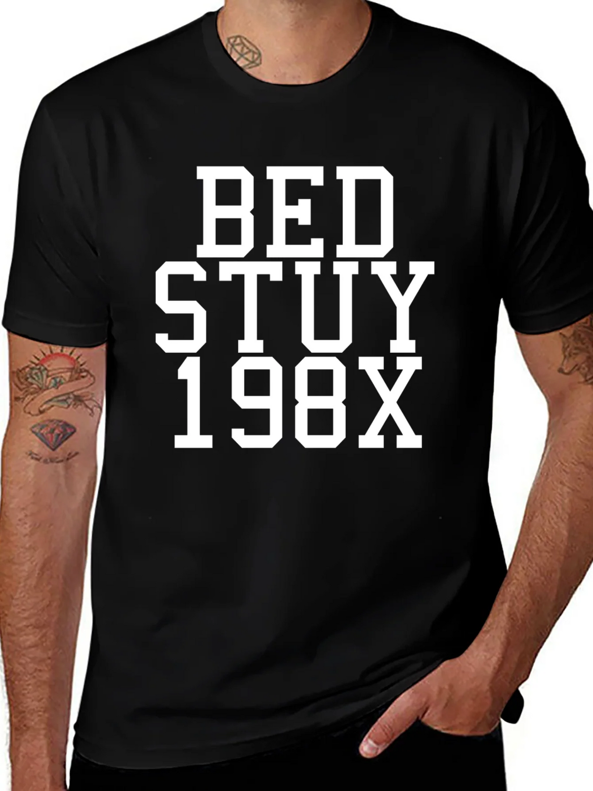 Bed Stuy 198X T-Shirt - Retro Brooklyn Style product image 1