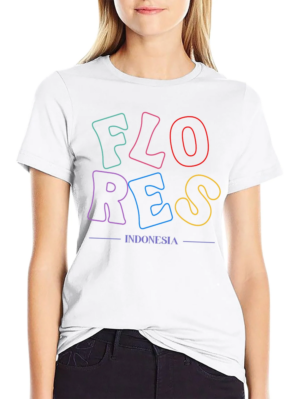 Flores Indonesia Graphic T-Shirt product image 8