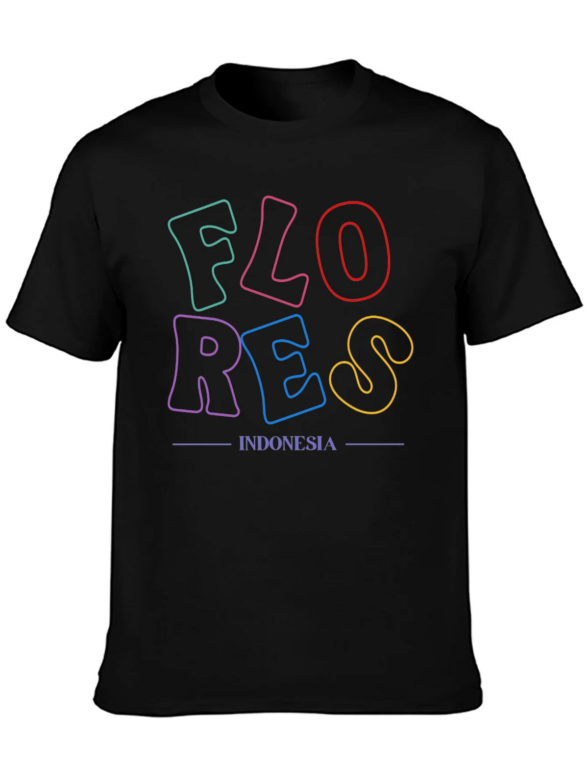 Flores Indonesia Graphic T-Shirt product image 3