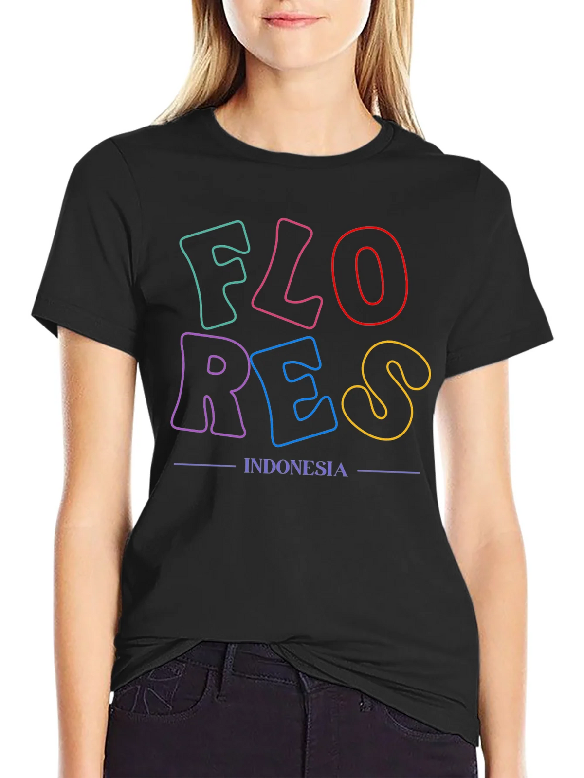Flores Indonesia Graphic T-Shirt product image 2