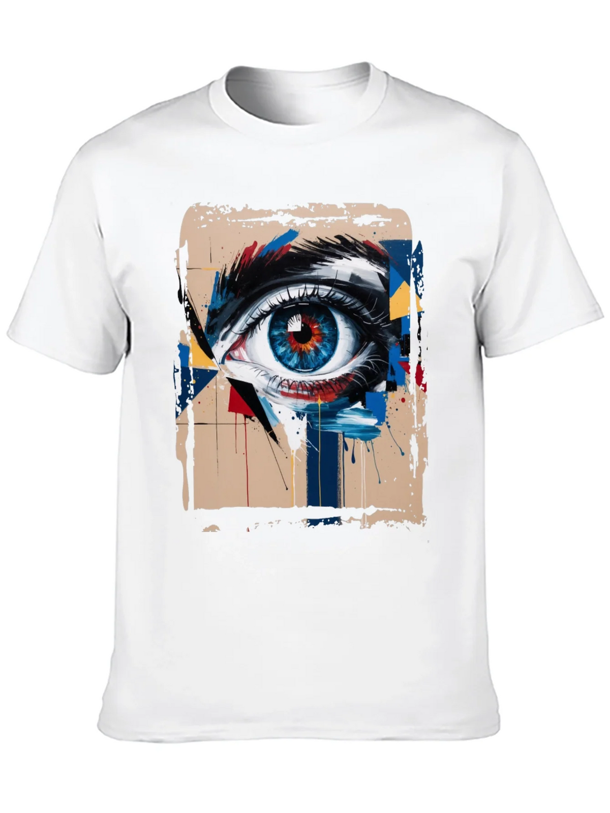 Abstract Eye Graphic Tee - Mens Black T-Shirt product image 5