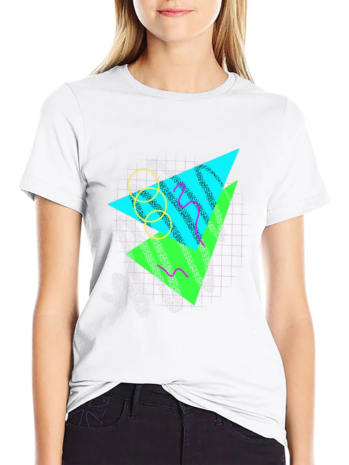 Retro 80s Graphic Tee - Black product image 7