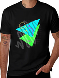 Retro 80s Graphic Tee - Black product image 1