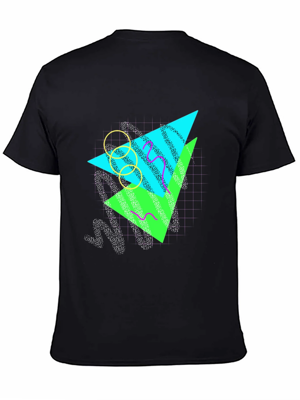 Retro 80s Graphic Tee - Black product image 3