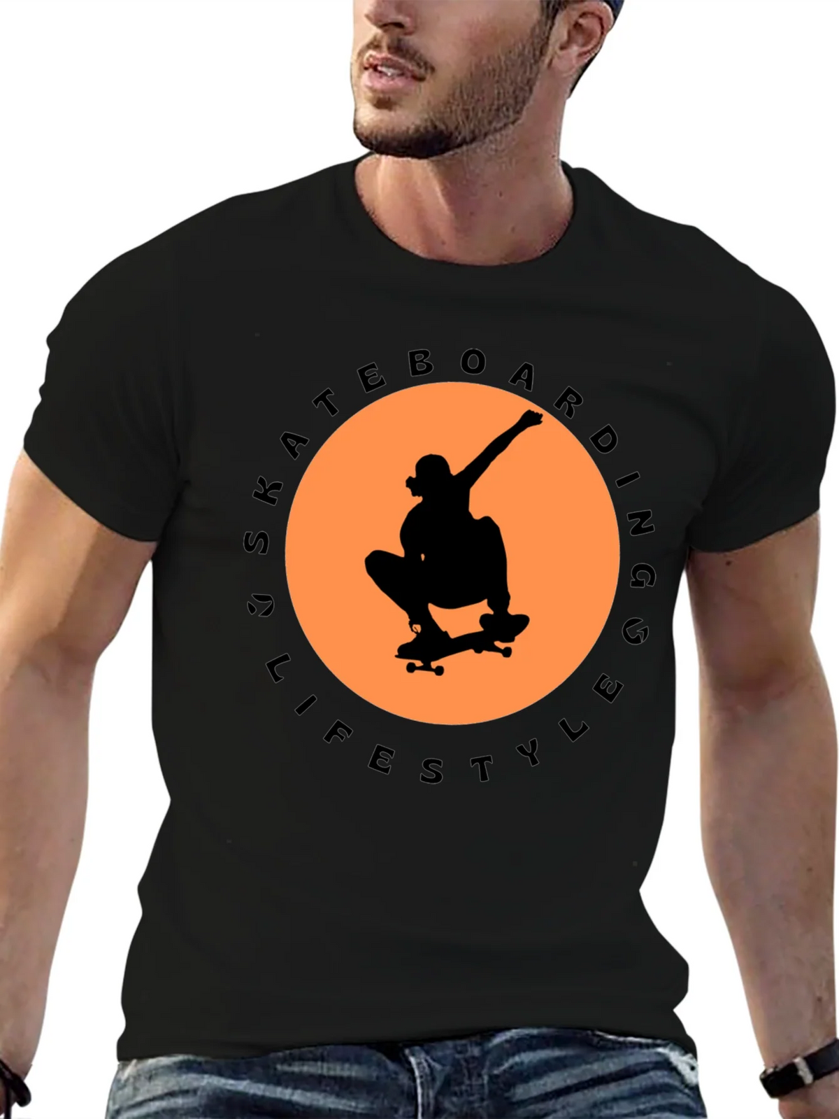 Skateboarding Lifestyle Graphic T-Shirt product image 6