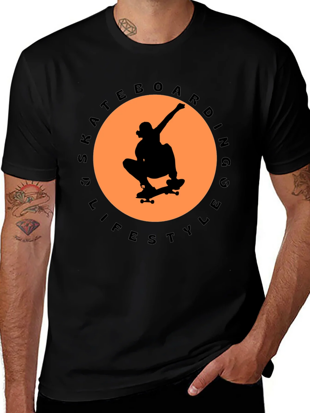 Skateboarding Lifestyle Graphic T-Shirt product image 1