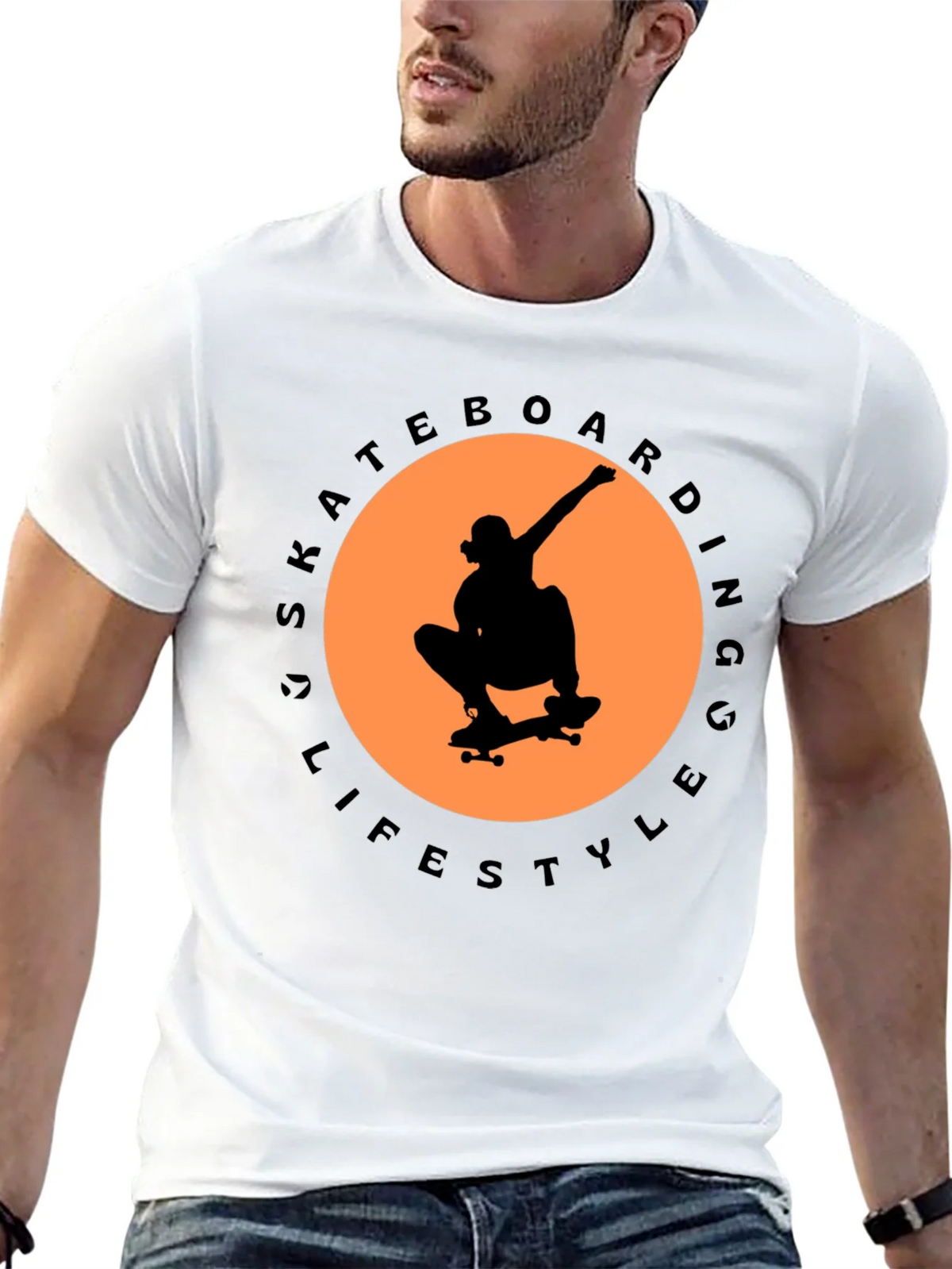 Skateboarding Lifestyle Graphic T-Shirt product image 12