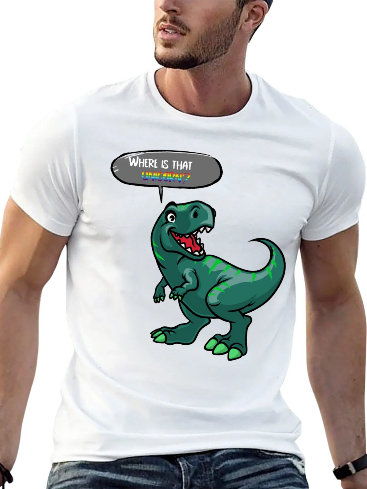 Dinosaur T-Shirt - Where is That Unicorn? product image 12