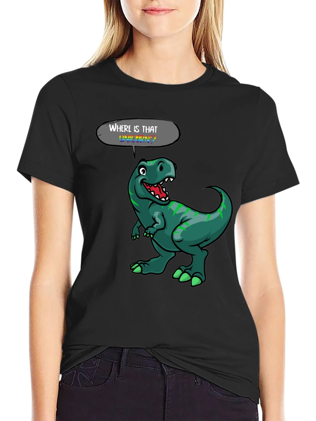 Dinosaur T-Shirt - Where is That Unicorn? product image 2