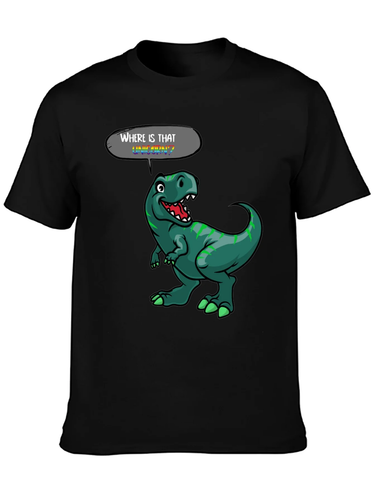 Dinosaur T-Shirt - Where is That Unicorn? product image 3