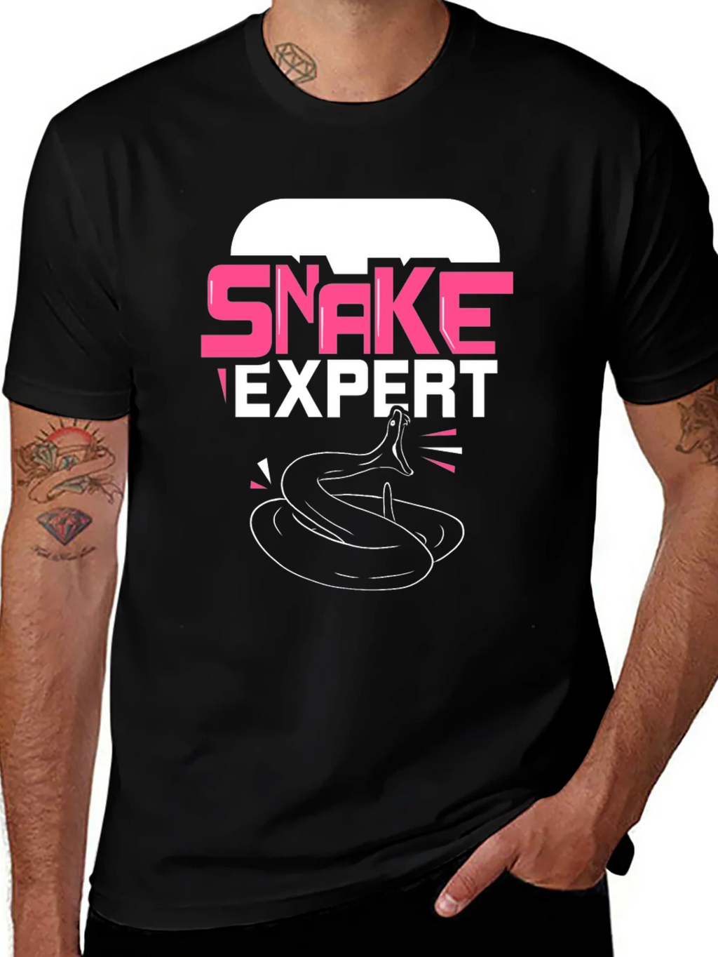 Snake Expert T-Shirt - Reptile Lover Tee product image 1