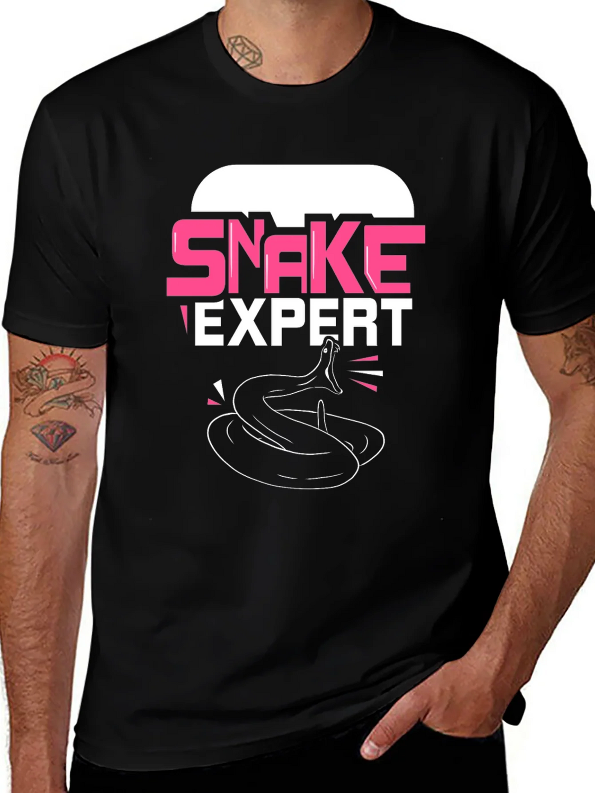 Snake Expert T-Shirt - Reptile Lover Tee product image 1