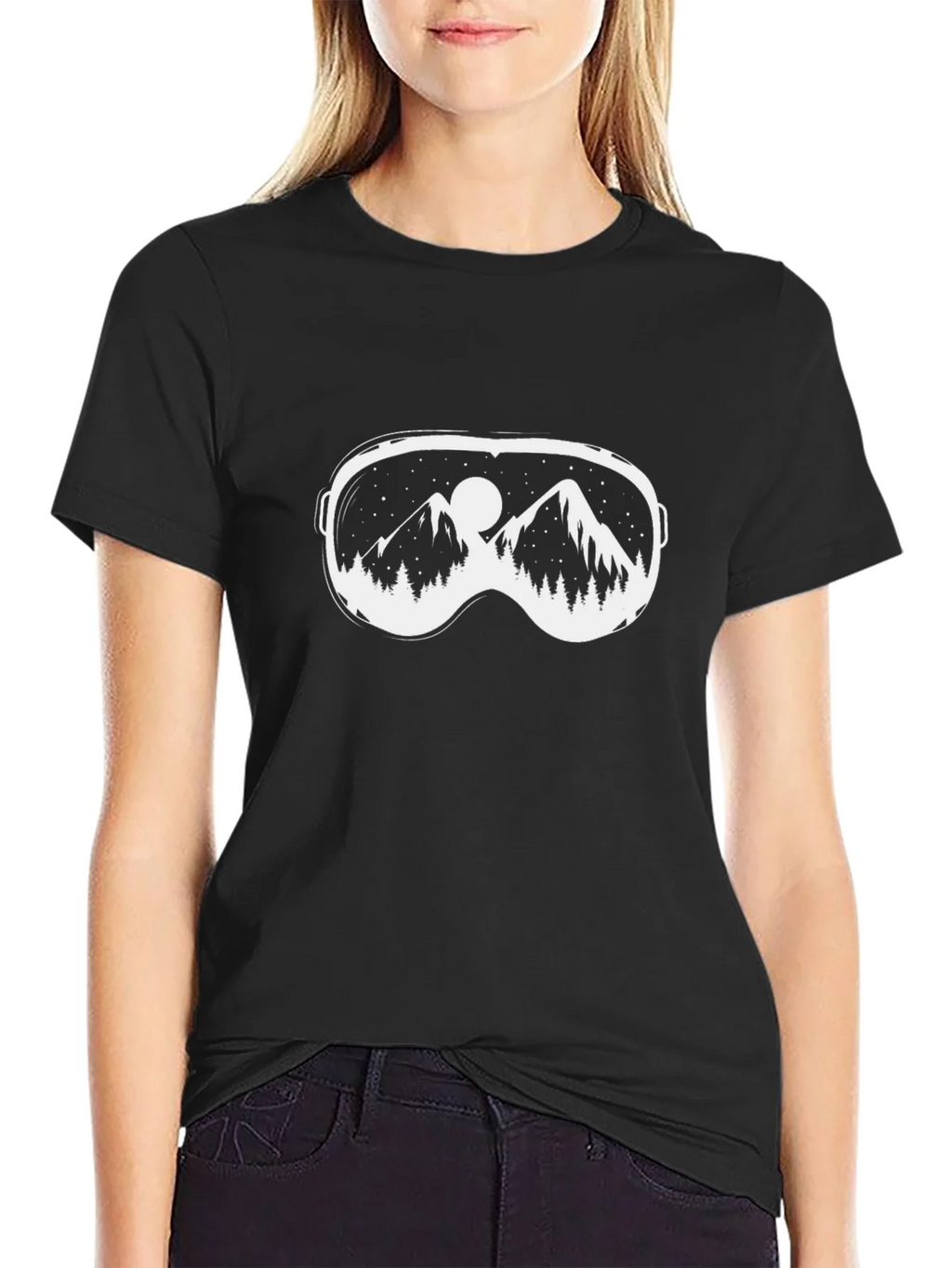 Mountain Goggles Graphic Tee product image 2