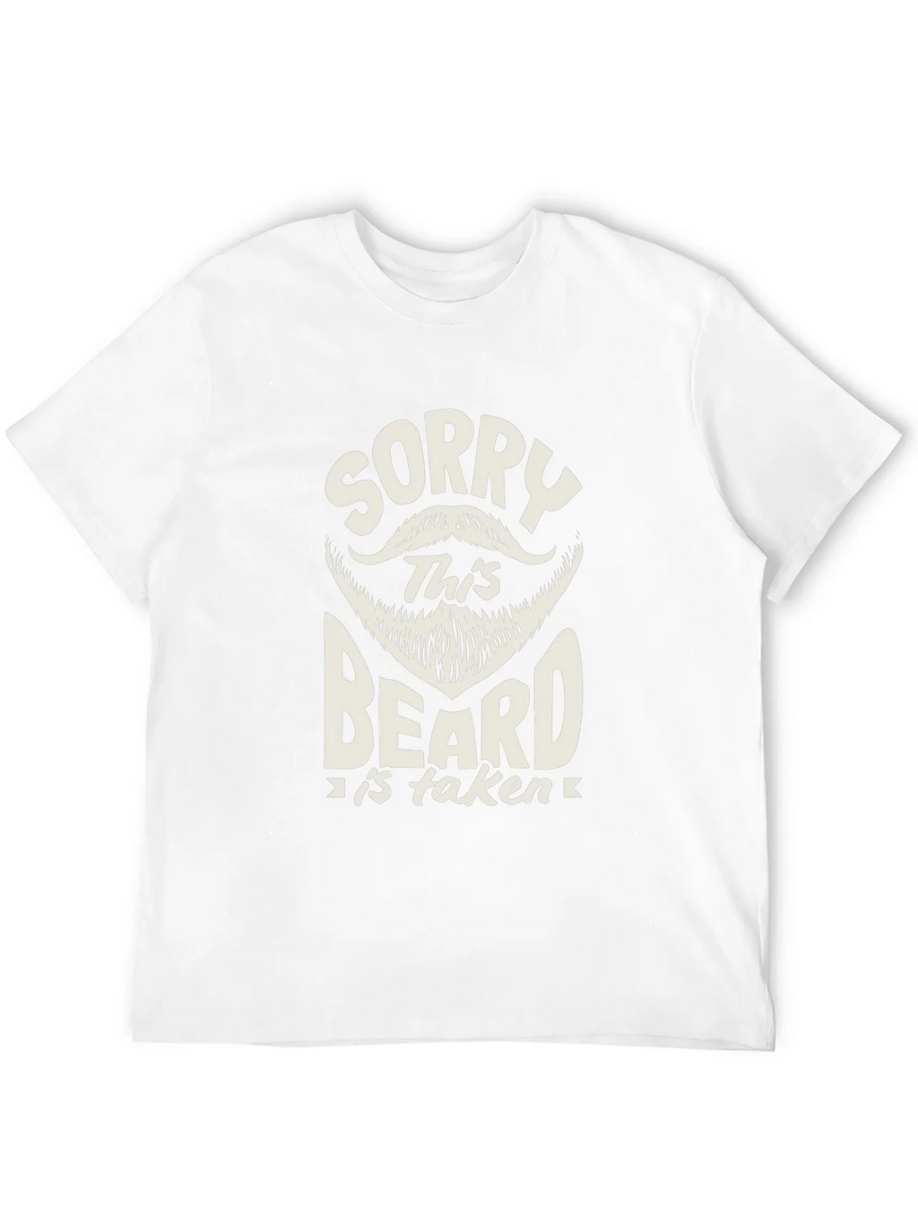 Sorry This Beard is Taken Black T-Shirt product image 11