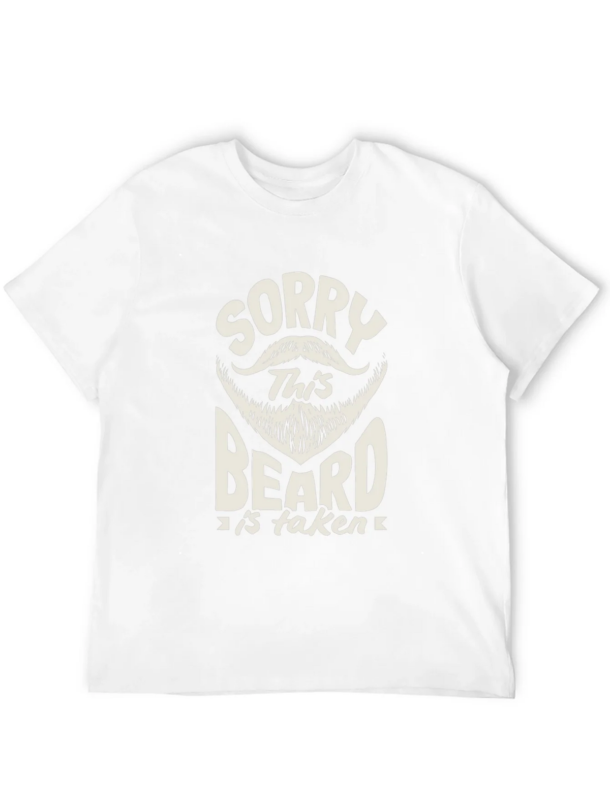 Sorry This Beard is Taken Black T-Shirt product image 11